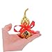 GRIRIW The Statue of The Lucky Gourd Gourd Ornament Chinese Luck Wu Lou Chinese Wu Ornament Hu Lu Statue Feng Shui Tai Sui Amulet Fortune Protection Wealth Hulu Figurine Zinc Alloy