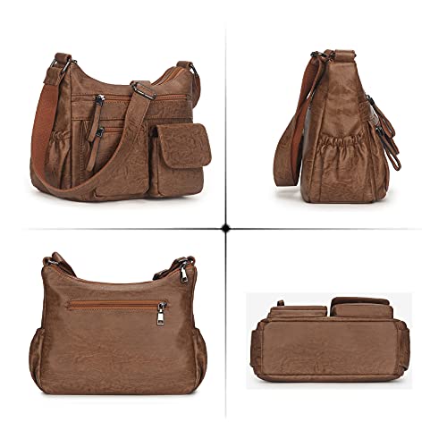 Bolso Hobo Crossbody para Mujer de Cuero PU miniatura 2