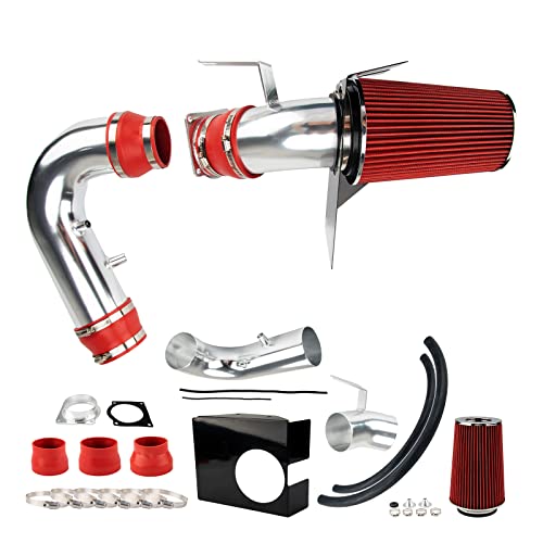 KAX Cold Air Intake System For 1997-2003 F150/250 Expedition Navigator 4.6/5.4L Red