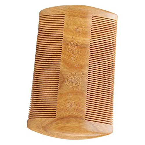SOESFOUFU Beard Care Wooden Comb Comb Men's Styling Tool Travel Grooming Hair Straightener