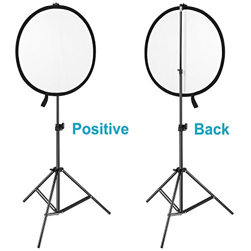 Neewer® 2 Pieces Portable Studio Photography Background And Reflector Disc Holder Clip #TOP3
