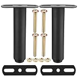 Adjustable Bed Legs, 2 Pcs Heavy Duty Center Frame Slat Support for Cabinet Sofa Bed Frame Replacement Parts 7-11(18-33cm)