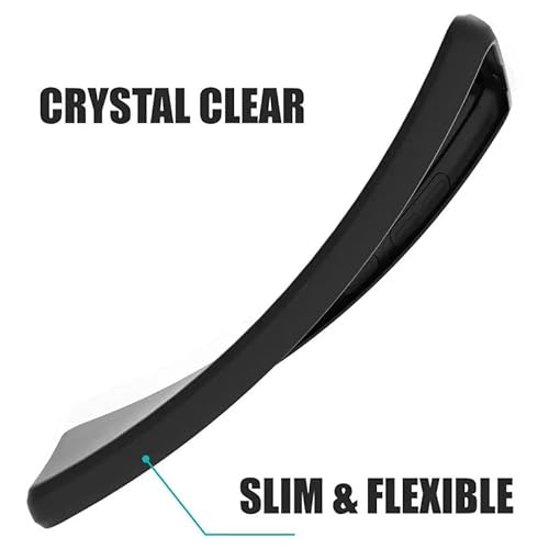 Wdmylftw GHM*2+TPU-HTC-U23PRO-BLACK-WD Case For Htc U23 Pro + [2 Pack] Glass Screen Protector Tempered Film thumb #1