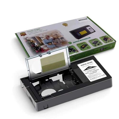 Adaptateur cassette VHS-C vers VHS motorisé pour lecteur magnétoscope de salon