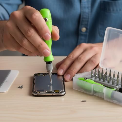 Image of Sulfar 32 in 1 Interchangeble Multipurpose Mini Screwdriver Set Magnetic Slot Wrench Bits Repair Tools Kit Set Combination Screwdriver Set for Home Appliance,Laptop,Mobile,Computer