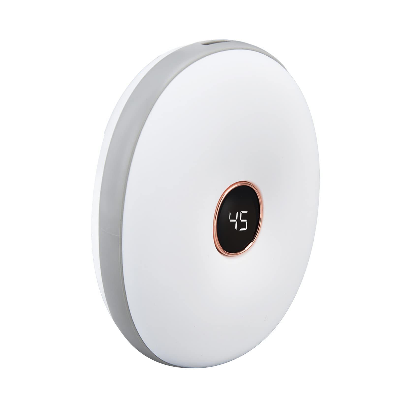 Handwärmer, USB Wiederaufladbarer Elektrischer Handwärmer mit ABS-Silikon, Doppelseitige Heizung, 113 °F Bis 131 °F, 5000 MAh Tragbarer Mini-Wärmer für den Einsatz Im Reisebüro Im Freien