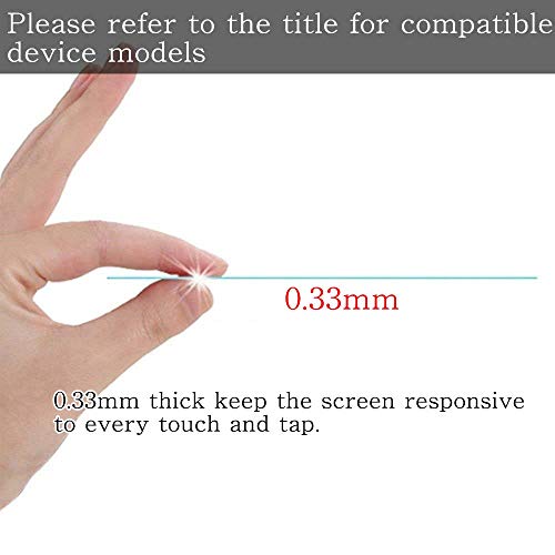 [3 Pack] Puccy Tempered Glass Screen Protector Compatible with CASIO Sports LRW200H-1BV Film Protectors Anti Scratch Bubble Free for Smartwatch
