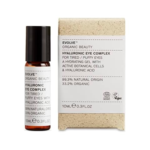 Evolve Organic Beauty - Natural Hyaluronic Eye Complex | Small-Batch, Vegan Clean Beauty (0.3 fl oz | 10 mL) Cover
