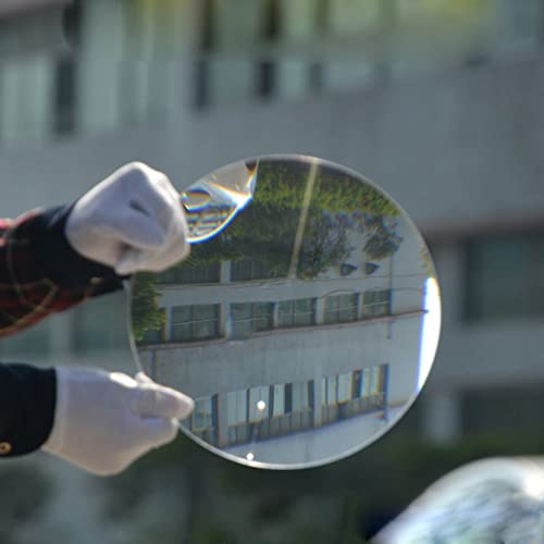 LITAO-XIE, Lentille de Fresnel de diamètre 250mm 250 500mm lentilles rondes optiques PMMA condensateur en plastique solaire loupe d'avion grandes lentilles 1PC ( Couleur : 250mm , Taille : 500mm )
