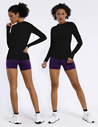 BUBBLELIME Long Sleeve UPF 50+ Sun Protection Rashguard for Women Swim Shirts Surfing Swimwear Swim Top Swimsuit2