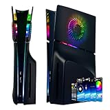 Plaque frontale pour PS5 - Plaques latérales pour console PlayStation 5 Disc Edition - Co...