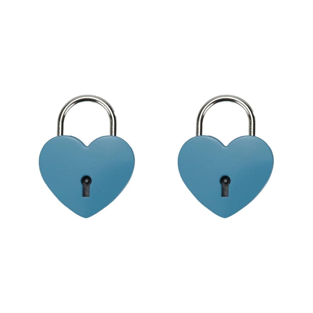 ※noriバンドリン ハードケース付き Amazon.co.jp: UTALIND 2個 小さなメタルハート型南京錠 ミニ