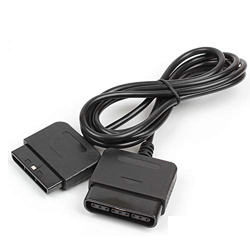 giZmoZ n gadgetZ GNG 1.8m 6FT Cable de extensión para PS2 Playstation PS2 Controller Negro