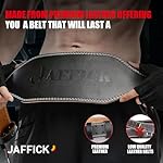 Genuine Leather Weight Lifting Belt for Men Gym Weight Belt Lumbar Back Support Powerlifting Weightlifting Heavy Duty Workout Training Strength Training Equipment - Image 4