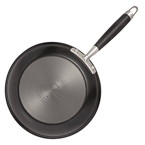 Anolon Advanced Hard Anodized Nonstick Fry Pan/Skillet, 8", Black #TOP7
