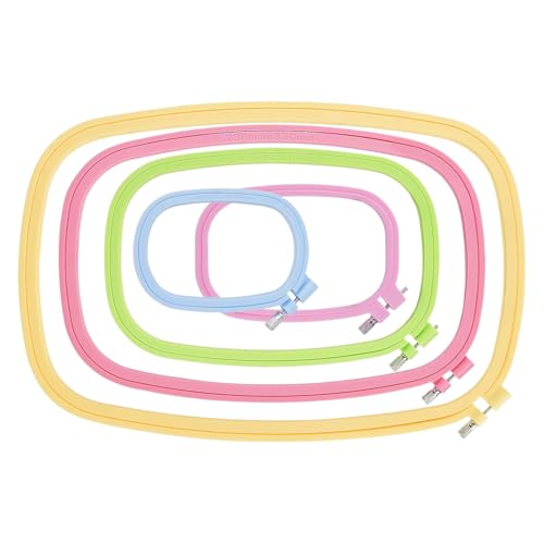 Aros de bordado DIY y herramientas de manualidades hechas a mano para principiantes de costura