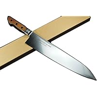 Amazon | 堺孝行 定番包丁(木目ハンドル) TUS (牛刀270mm 16614) | 堺