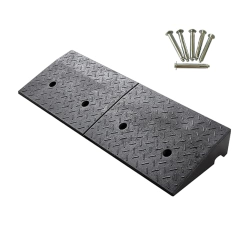 Rampa para bordillo de caucho, resistente, altura 16 cm miniatura 1