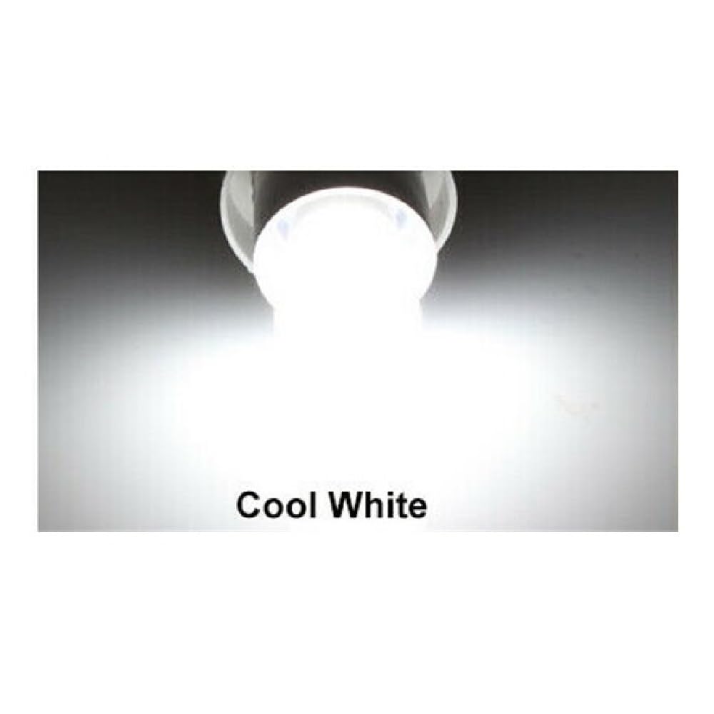 fengyan Casa Bombillas, Paquete de 20 Bombillas LED de filamento Esmerilado AC220V E27 G40 1,5 W atenuación Bombilla Creativa Edison Familiar Lámpara(6500K(Cool White))