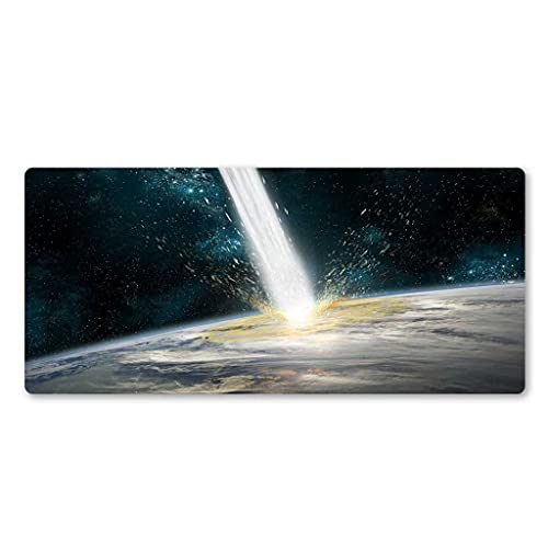 Tapis de souris de jeu paysage terrestre spatial grand format pour bureau et gaming - 2