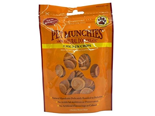 (2 Pack) Pet Munchies - Chicken Chips 100g