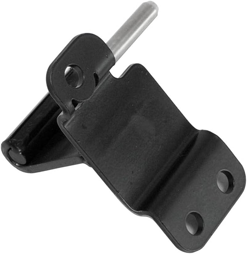 Polaris Ranger Hinge, Lower, Left Side, Matte Black, Genuine OEM Part 1018772-458, Qty 1
