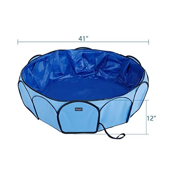 Petsfit-Kiddie-PoolFoldable-Dog-Pool-Pet-Bath-Pool-for-Dogs-Cats-and-Kids-Puncture-Resistant Petsfit Kiddie Pool: Foldable Pet Bath Pool for Fun with Your Pets and Kids
