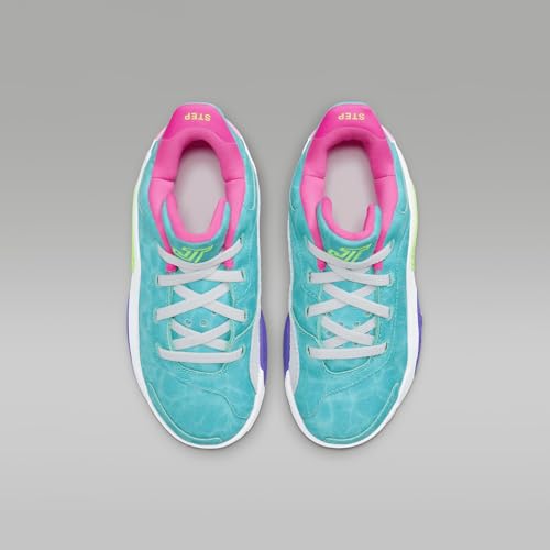 Tatum 2 Little Kids' Shoes (HJ7383-303, Hyper Jade/White/Hyper Pink/Green Strike) Size 24