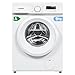 COMFEE' CFE12EW90/W Lave-linge frontal 9KG, Classe énergétique A, Moteur BLDC 1400 tr/min, 15 Programmes, Prélavage, Blanc [Classe énergétique A]