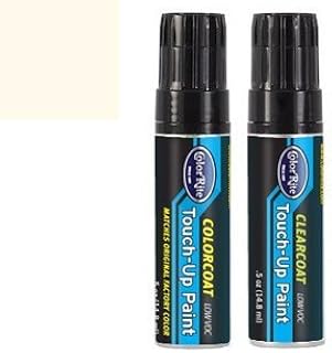 Half-Ounce Jar for Hummer H2 Automotive Touch-up Paint - Bright White Clearcoat 96U/WA686H - All-Inclusive Package
