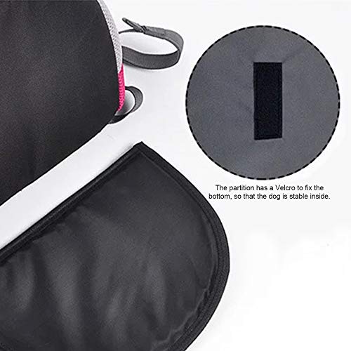 TOPmountain Mochila respirável confortável para transporte de animais de estimação, bolsa de ombro p