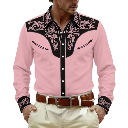 Chemise western homme élégante et robuste coupe ajustée de qualité supérieure