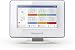 Produktbild Honeywell Home ATP921R3052 evohome Wi-Fi Zentrales Bediengerät, weiß