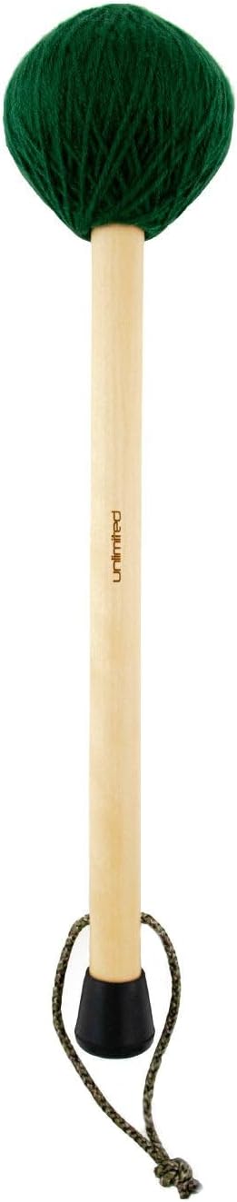 Unlimited Legendary Classic Gong Mallet - Medium-Hard/Clear Tones from Gongs 26" and Larger/Compares to all Well-Known Brands