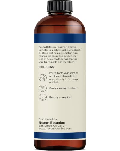 Nexon Botanics Rosemary Oil with Biotin & Batana – 6 fl oz Scalp & Hair Treatment — view 7