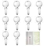 10 Pcs Window Keys Replacement Universal,Securistyle Window Key, Upvc Window Handle Key For Securistyle Locks,For Home Maintenance & Emergency Spares