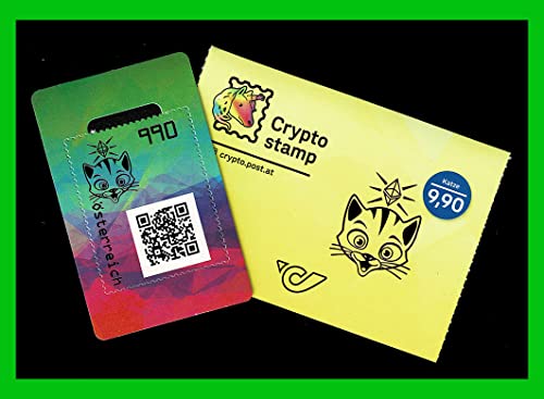 2021 Austria Crypto Stamp 3.1 Gatto verde