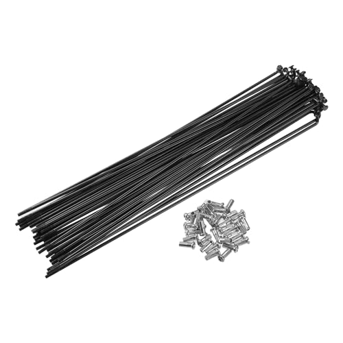 X AUTOHAUX 40 Pcs Spokes 222mm