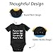 Qixiaccvk Future Ladies Man Current Mama's Boy Bodysuit, New Born Clothes Baby Girl, Infant Announcement Outfit, Toddler Fashion Short Sleeves Jumpsuits (Black, 3-6 Month)