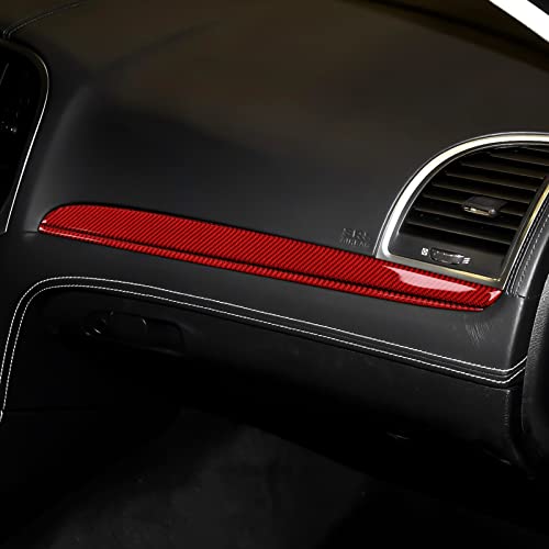 Image of Car Copilot Decor Dashboard Protective Decals for 2011-2023 Chrysler 300 / 300C / 300S / Limited /Touring Accessories Interior Stickers