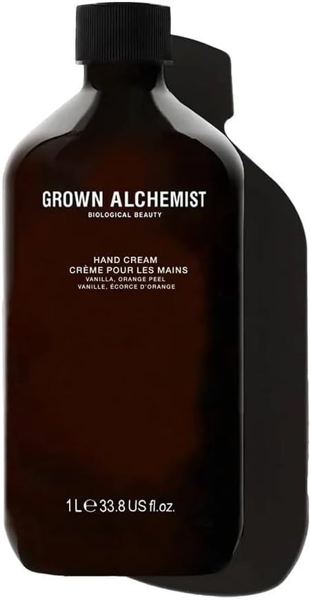 Grown Alchemist Restorative Luxury Hand Cream – Vanilla, Orange Peel – Natural, Vegan Hand Moisturiser for Dry and Cracked Hands, Soothing Handcream