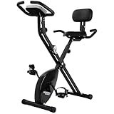 Miweba Sports Heimtrainer Fahrrad | MX100 mit App Steuerung - Ergometer klappbar - Hometrainer -...