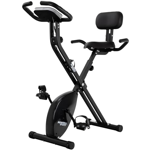 Miweba Sports Heimtrainer Fahrrad | MX100 mit App Steuerung - Ergometer...