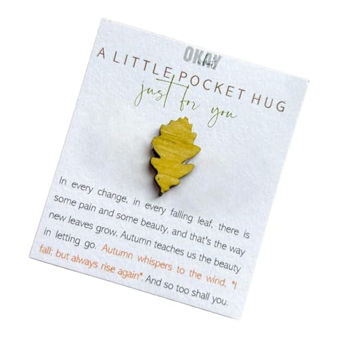 Pocket Maple Hug - abbraccio tascabile in legno ricordo a lunga distanza per famiglia coppia bambini amanti