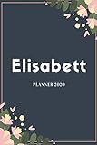  Elisabett Planner 2020: Planner Settimanale con Calendario Mensile e Annuale I Date Importante I Osservazioni I Focus Mensile I Obietivi Mensiili e ... Settimana su Uno Pagina I Per nuovo anno I A5