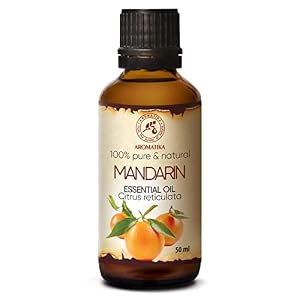 Mandarijn Olie Essentiële Olie 50ml – 100% Puur & Natuurlijk – Aromatherapie – Geurolie – Geurverspreider – Ontspanning – Toevoegen aan Bad & Cosmetica – Massage – Wellness – Aroma Lamp Of Elektrische Diffuser