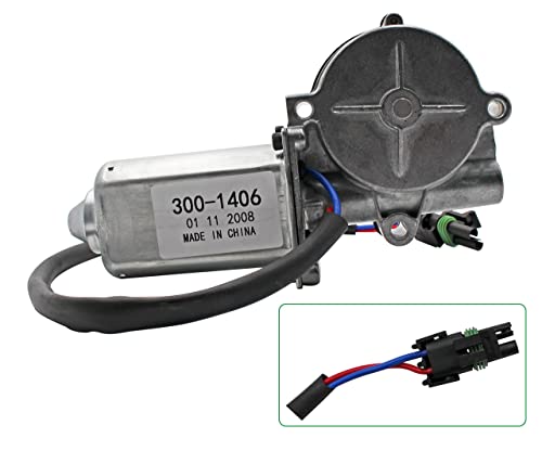 300-1406 RV Entry Step Motor for RV, Coach, Motorhome and Transport Vehicles Replacement for Part Number 301695 369506 1820124 SP-163669 SP-1636669