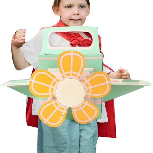 Jouet carton avion à assembler costume de déguisement enfant loisirs créatifs