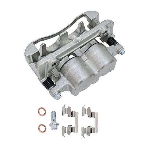 Image of Detroit Axle - Front Brake Kit for 2004 2005 Ford F-150, Disc Brake Caliper Ceramic Brake Pads Replacement