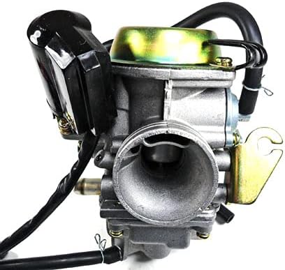 Miniatura 4 de Carburador de estrangulador eléctrico Kei Hin PD24J de alta calidad. Se adapta a la mayoría de vehículos todo terreno de 150 cc, GoKarts, scooters